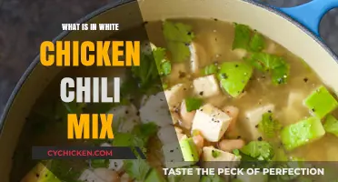 Discover the Ingredients in White Chicken Chili Mix: A Flavorful Guide