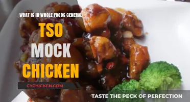Exploring Whole Foods' General Tso Mock Chicken: Ingredients and Nutrition