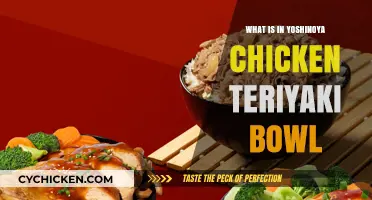 Discover the Delicious Ingredients in Yoshinoya's Chicken Teriyaki Bowl