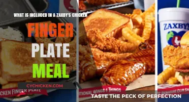 Zaxby's Chicken Finger Plate: What's on the Menu?