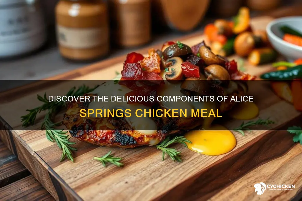what is included in alice spring chicken meal