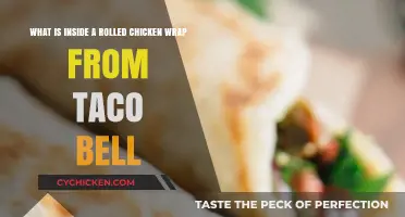 Taco Bell's Chicken Wrap: What's Inside?