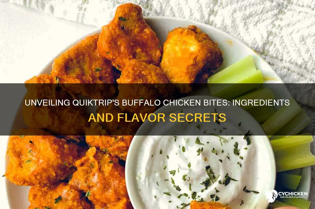 what is inside quiktrip buffalo chicken bites