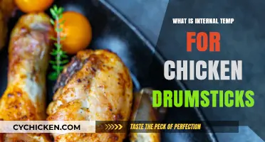 Perfectly Cooked Chicken Drumsticks: Ideal Internal Temperature Guide