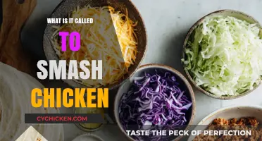 What’s the Term for Smashing Chicken? A Culinary Exploration