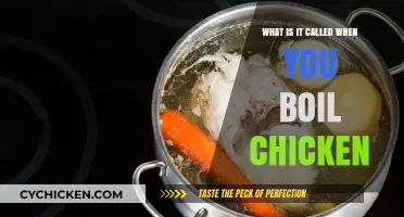 Boiling Chicken Basics: Understanding the Cooking Technique and Its Name