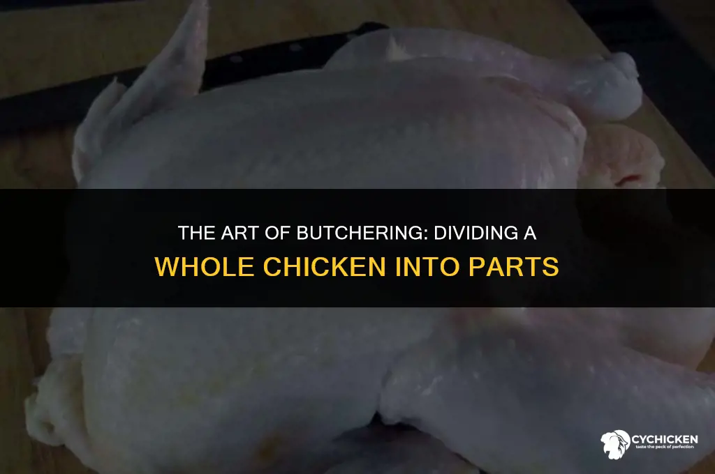 what is it called when you split a whole chicken