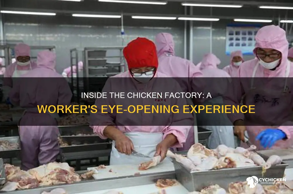 what is it like working in a chicken factory
