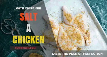 Relieving Salt in Chicken: Understanding Its Purpose and Benefits