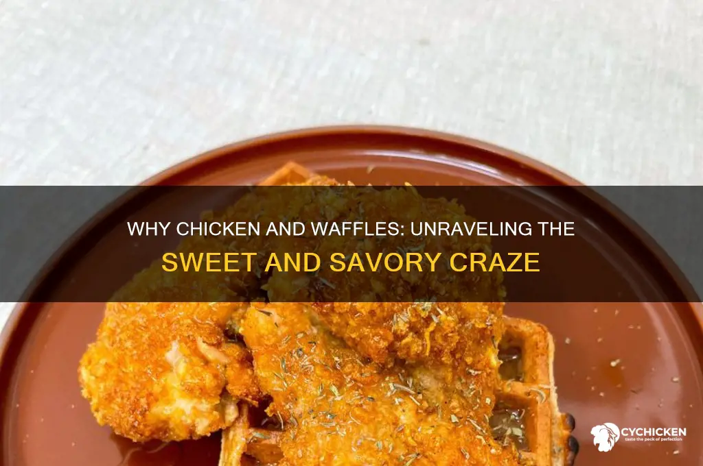 what is it with chicken and waffles
