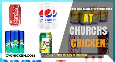 Fanita Strawberry Soda: Church's Chicken Signature Drink