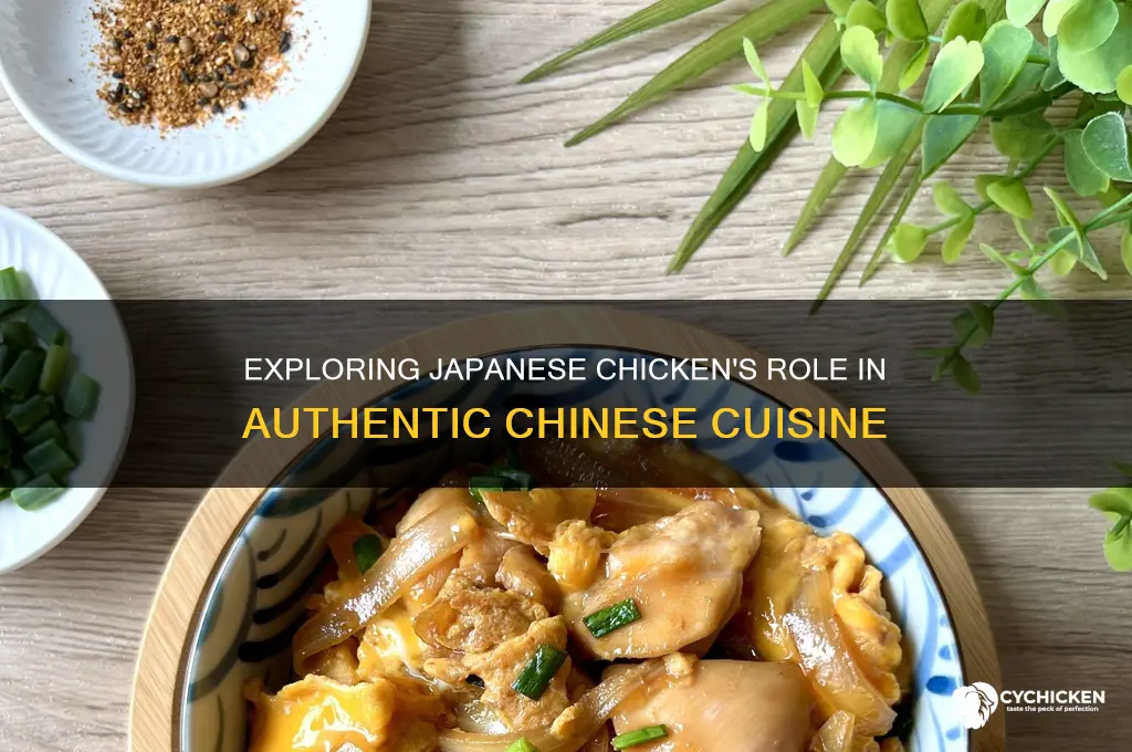 what is japanese chicken in chineese food