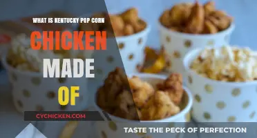 Kentucky Popcorn Chicken Ingredients: Unveiling the Crispy, Flavorful Recipe
