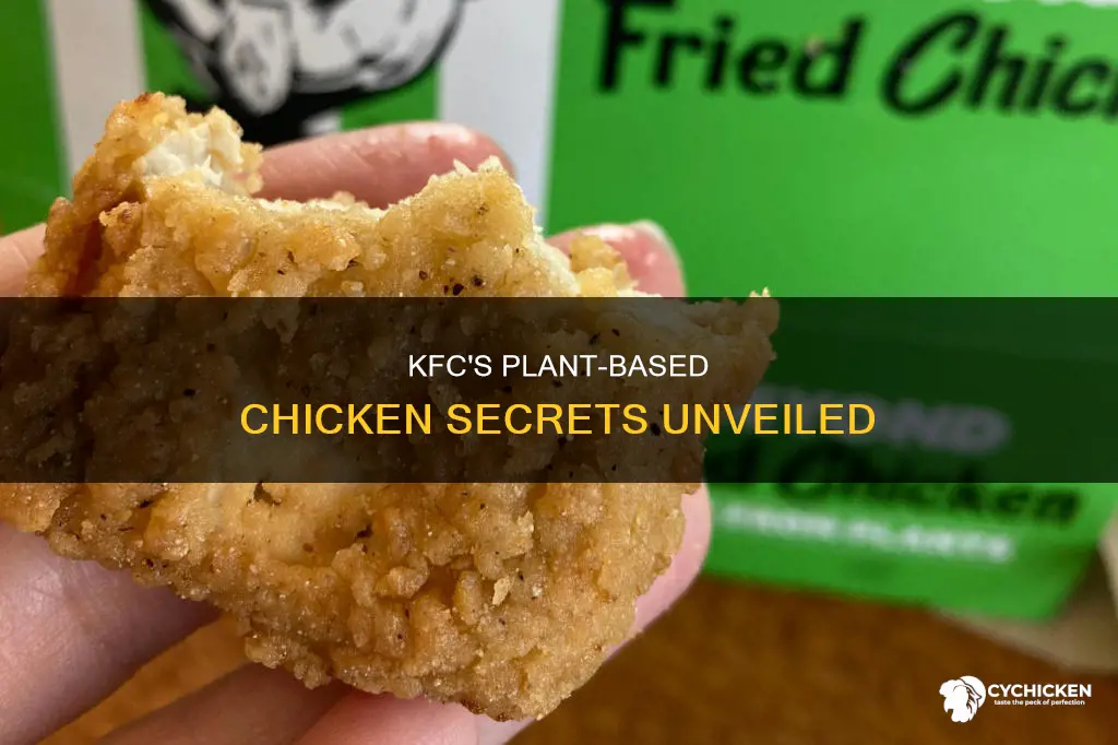 what is kfc plant-based chicken made out of