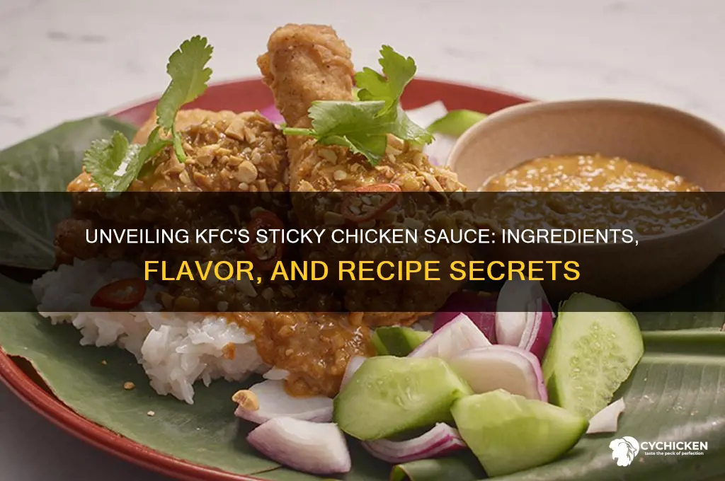 what is kfc sticky chicken sauce