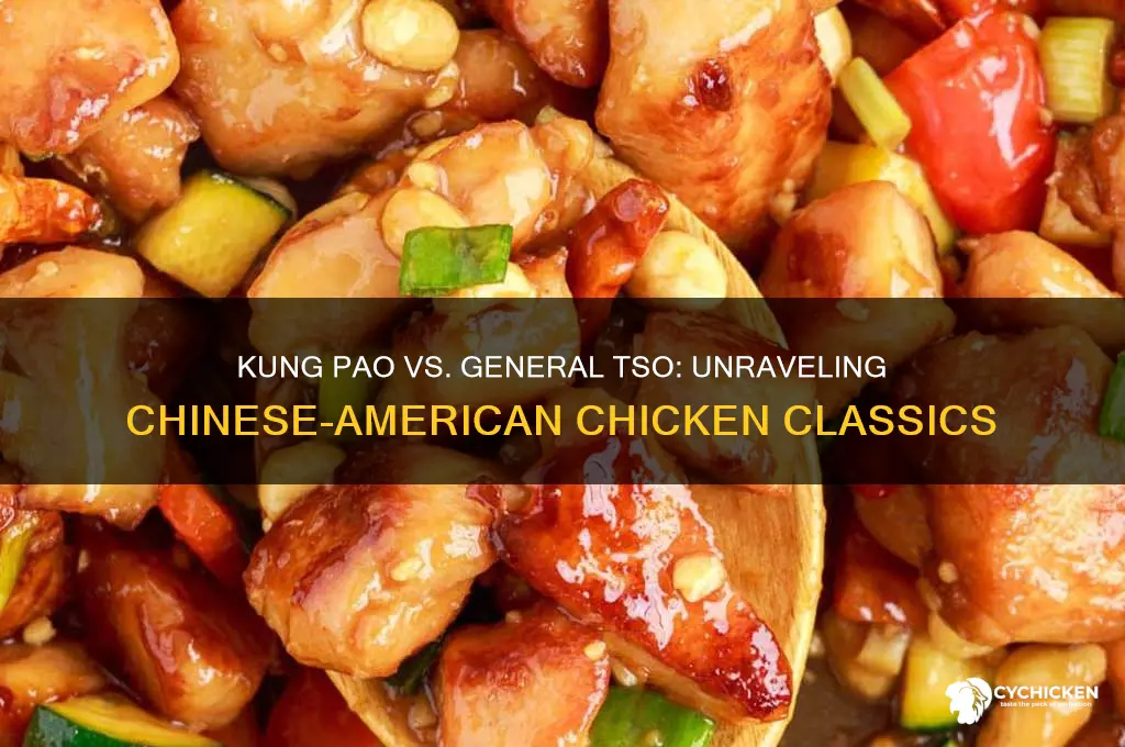 what is kung pao chicken or general tso