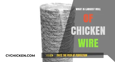 Discover the Largest Roll of Chicken Wire: Sizes and Uses