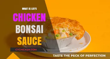 Discover Lee's Chicken Bonsai Sauce: Ingredients, Flavor, and Uses