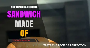 McDonald's Chicken Sandwich Ingredients: A Detailed Breakdown of What's Inside