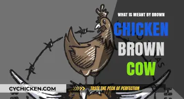 Unraveling the Meaning Behind 'Brown Chicken Brown Cow' Phrase