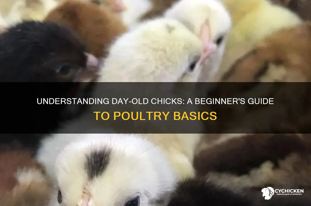 what is meant by day old chicks