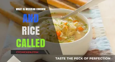 Discover the Authentic Name of Mexican Chicken and Rice Dish