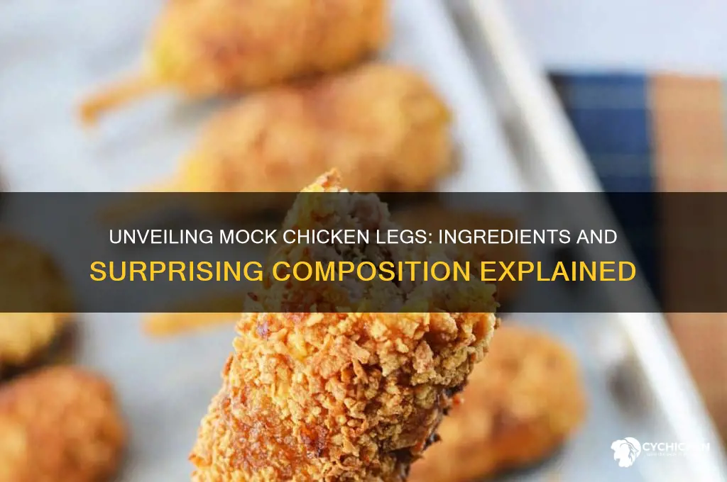 what is mock chicken legs made out of