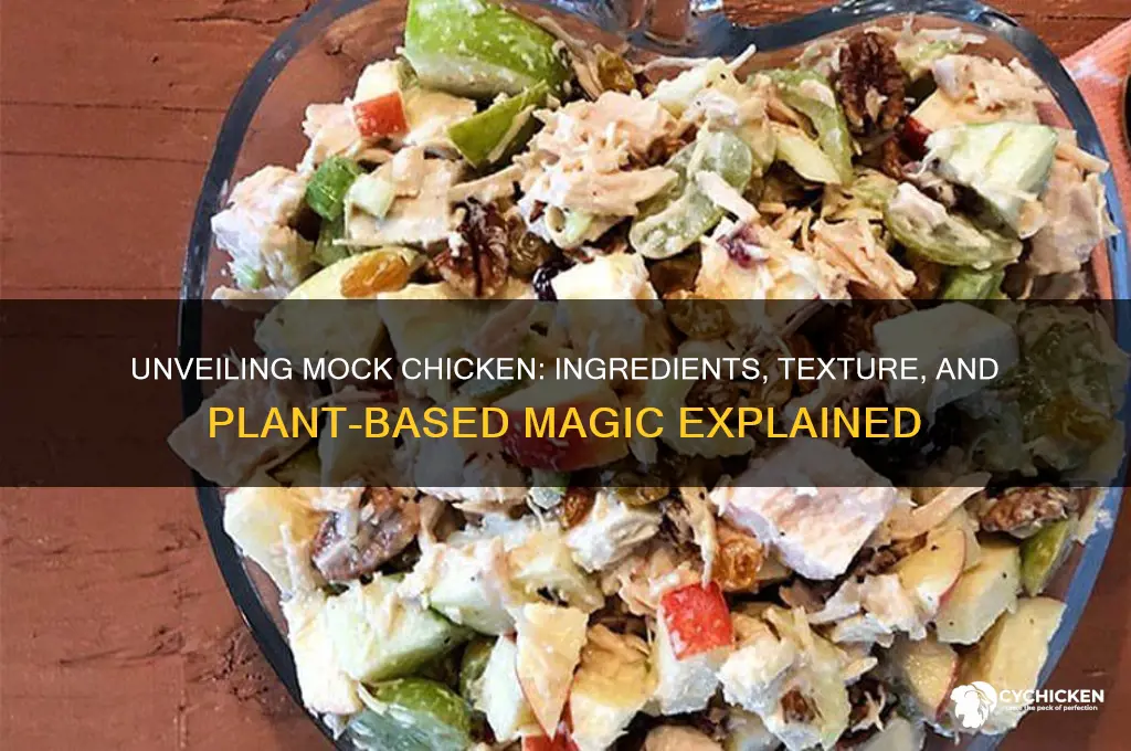 what is mock chicken made out of