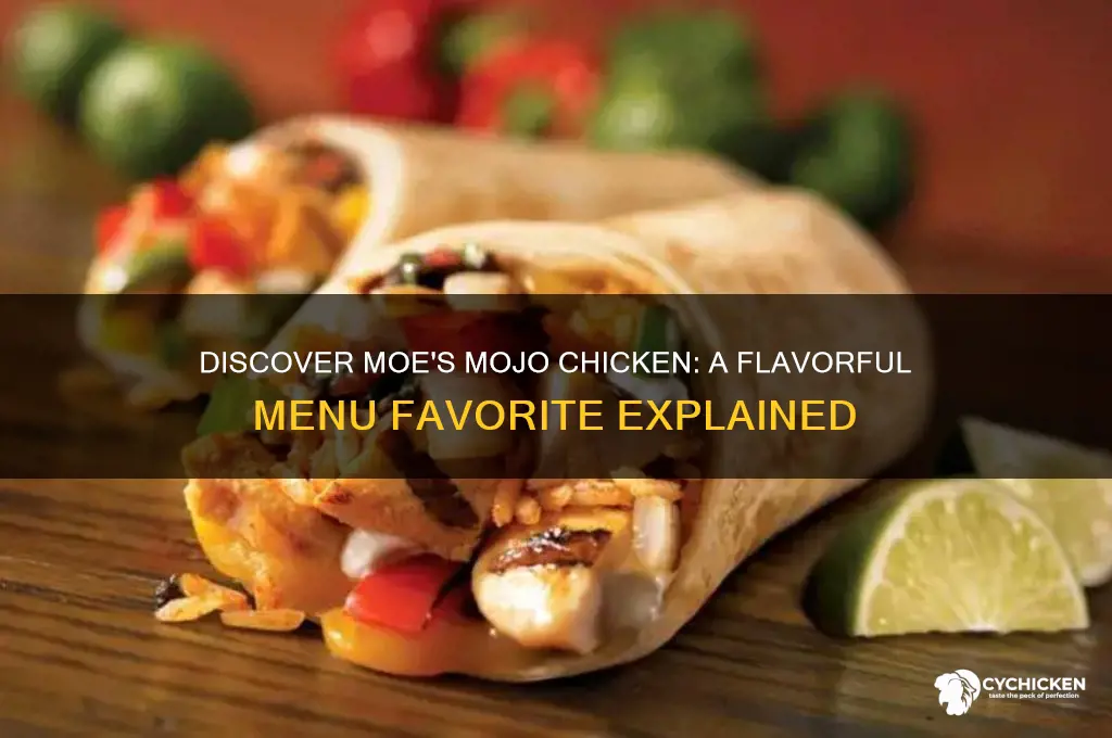 what is mojo chicken at moe