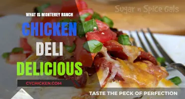 Discover the Irresistible Flavor of Monterey Ranch Chicken Deli Delight