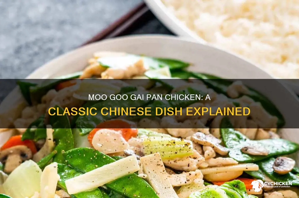 what is moo goo guy pan chicken chinese