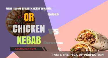 Savoring Health: The Nutritional Showdown Between Chicken Shawarma and Kebabs
