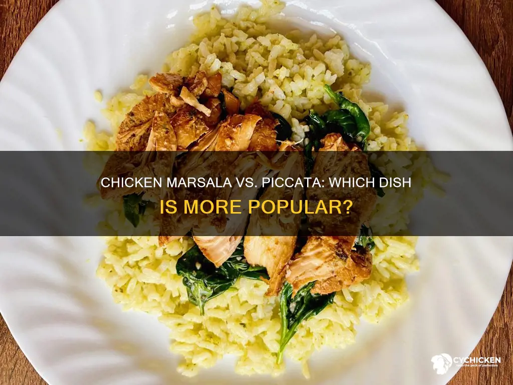 what is more popular chicken marsala or chicken piccata