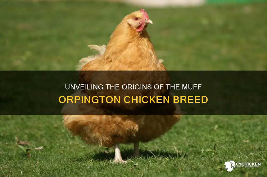 what is muff orpington chicken originate from