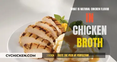 Unveiling the Secret: What's Really Behind Natural Chicken Flavor in Broth?