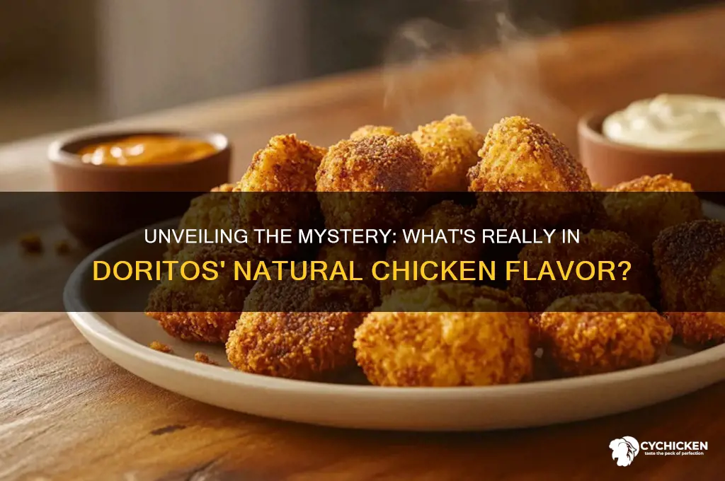 what is natural chicken flavor in doritos