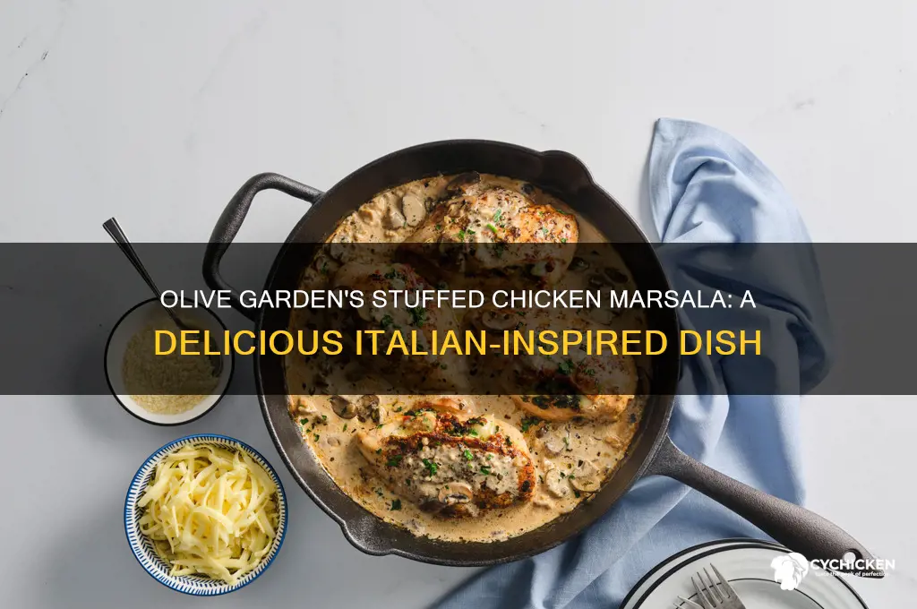 what is olive garden stuffed chicken marsala