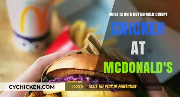 McDonald's Buttermilk Crispy Chicken: What's in it?