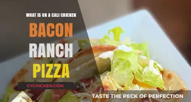 Chicken Bacon Ranch Pizza: California Dreamin