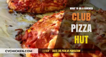Discover the Delicious Toppings on Pizza Hut's Chicken Club Pizza