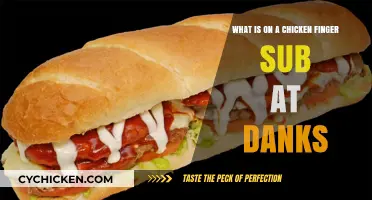 Chicken Finger Subs: Dank's Signature Sandwich