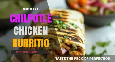 Unveiling the Delicious Ingredients in a Chipotle Chicken Burrito