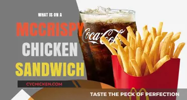 McCrispy Chicken Sandwich: Ingredients, Flavors, and What's Inside