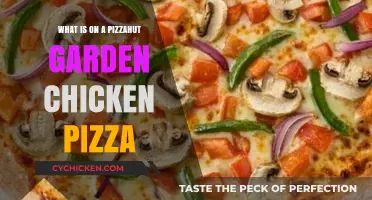 Discover the Delicious Toppings on Pizza Hut's Garden Chicken Pizza