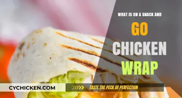 Chicken Wrap: What's Inside Snack and Go?