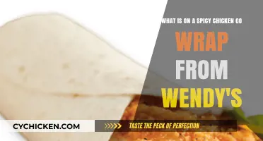 Wendy's Spicy Chicken Go Wrap: What's Inside?