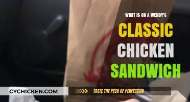 Wendy's Classic Chicken Sandwich: Ingredients and Flavor Breakdown
