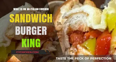 Discover Burger King's Italian Chicken Sandwich Ingredients and Flavors