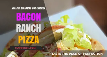 Chicken Bacon Ranch Pizza: Pizza Hut's Delicious Indulgence