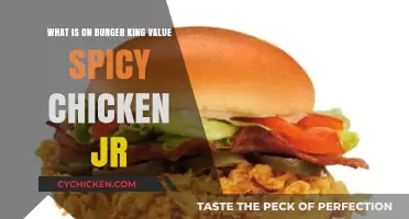 Spicy Chicken Jr.: Burger King's Value Menu Highlight